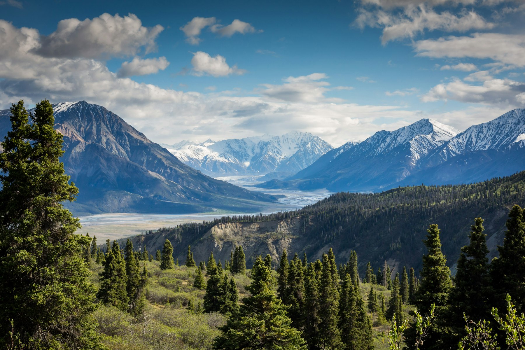 Paysage alpin suisse